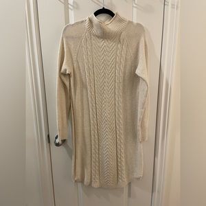 Off-white Sweater Dress